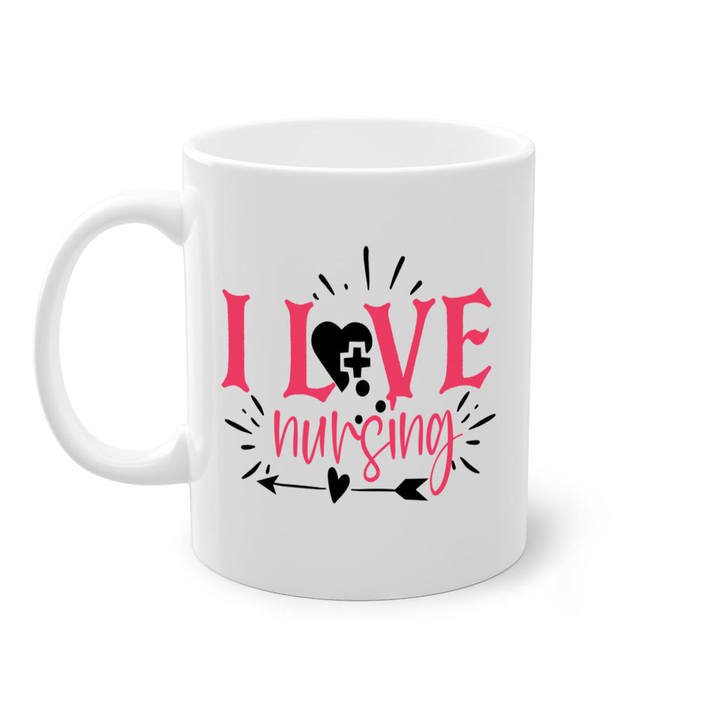 i love nursing Style 380#- nurse-Mug / Coffee Cup