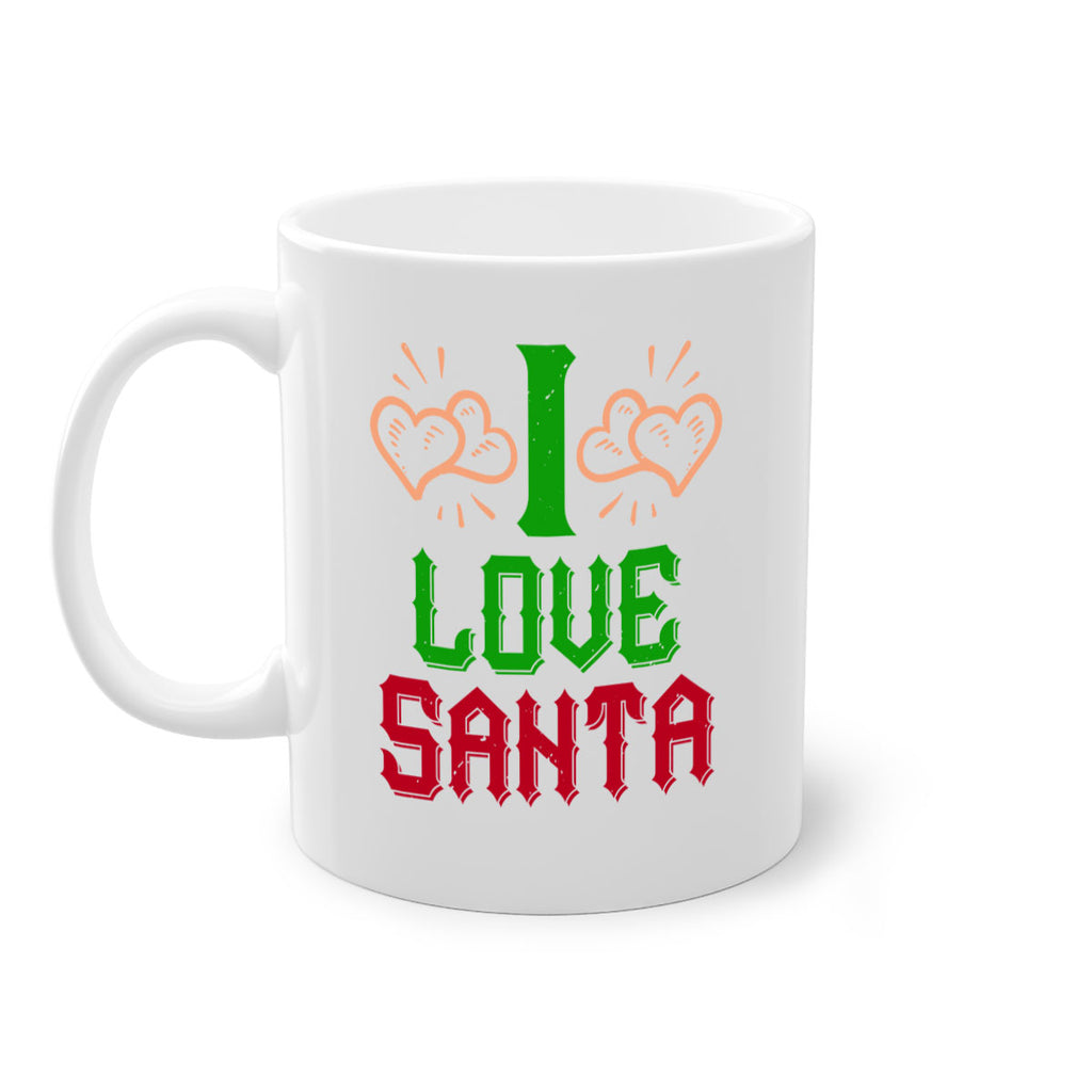 i love santa 414#- christmas-Mug / Coffee Cup