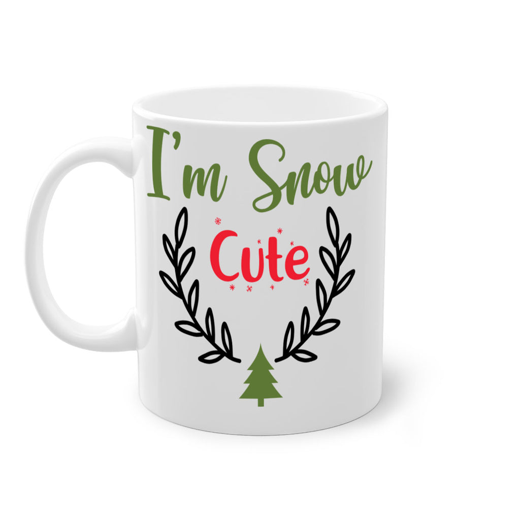 i m snow cute style 342#- christmas-Mug / Coffee Cup