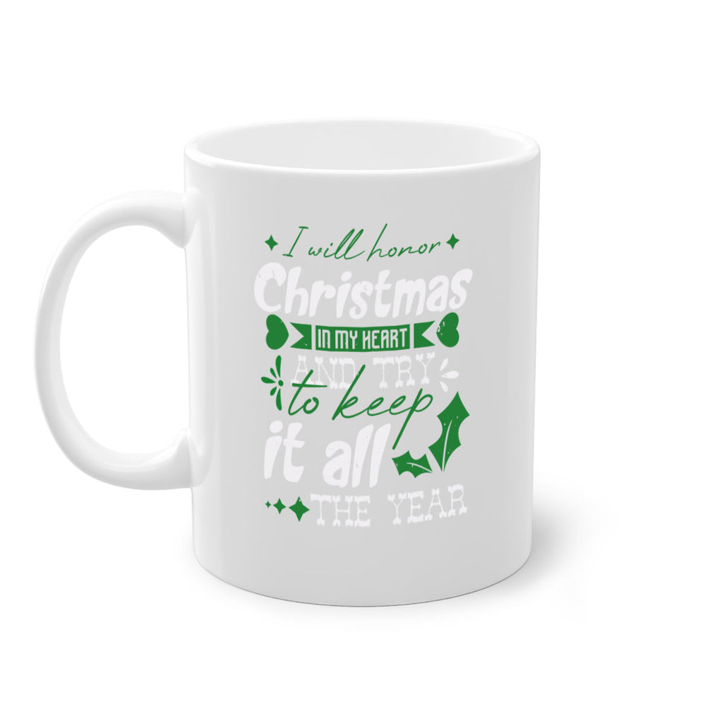 i will honor christmas in 400#- christmas-Mug / Coffee Cup