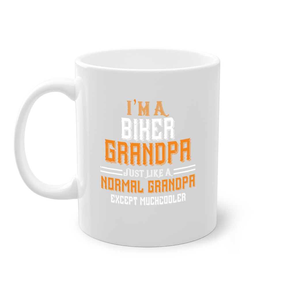 im a biker grandpa just like a normal grandpa except muchcooler 38#- grandpa-Mug / Coffee Cup