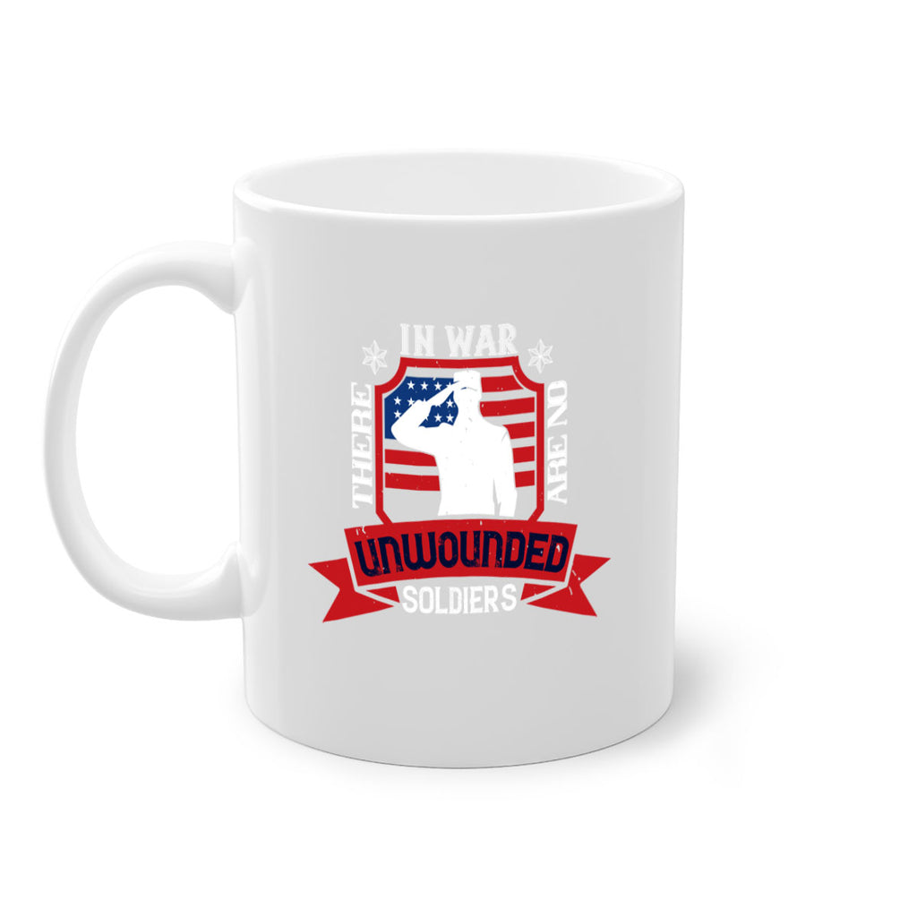 in war there are no unwounded 100#- veterns day-Mug / Coffee Cup