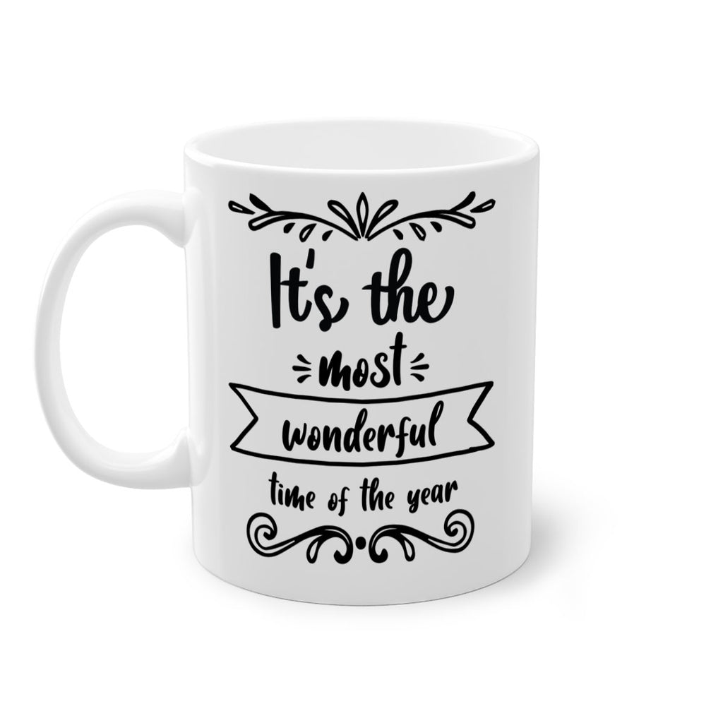 it s the most wonderful time of the year style 368#- christmas-Mug / Coffee Cup