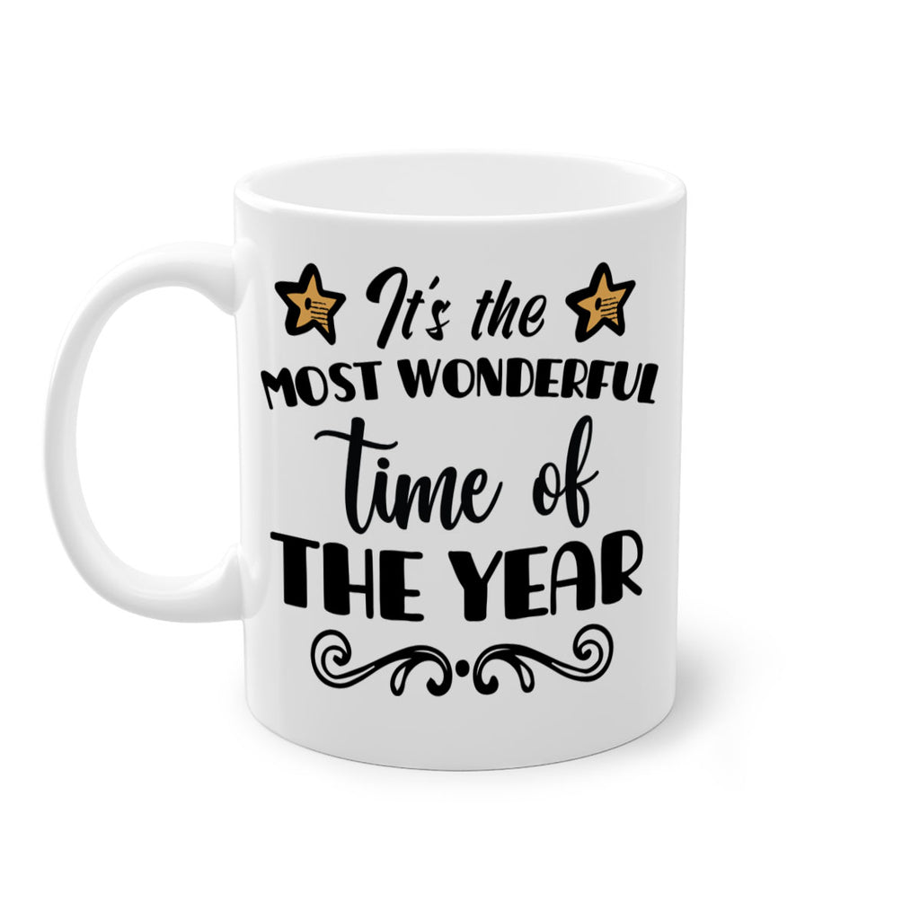 it s the most wonderful time of the year style 370#- christmas-Mug / Coffee Cup