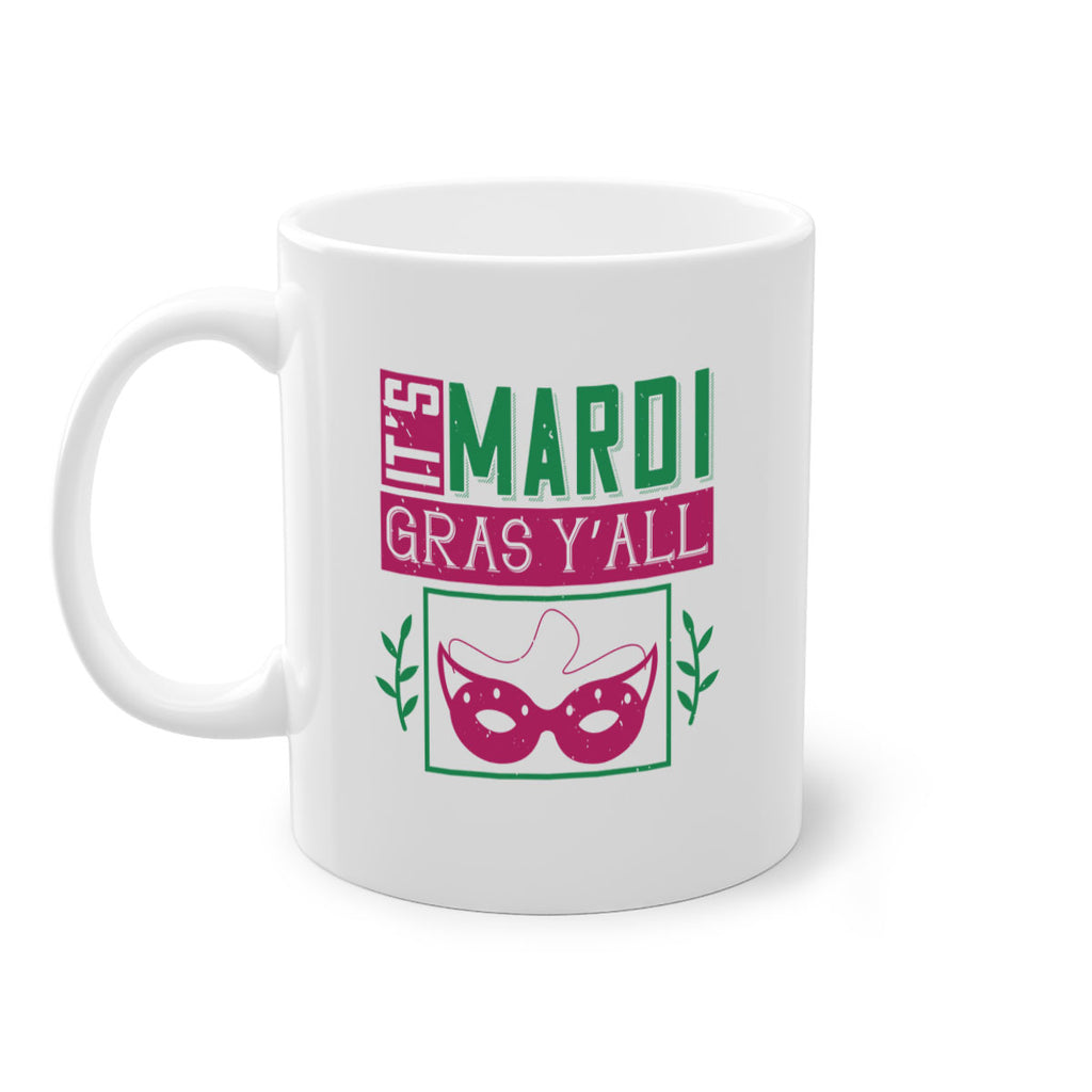 it’s mardi gras y’all 60#- mardi gras-Mug / Coffee Cup