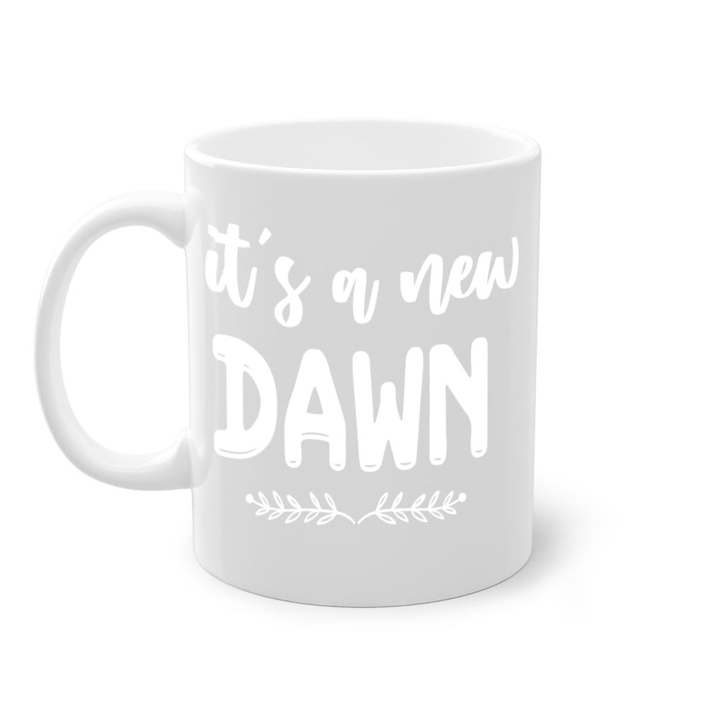 it's a new dawn style 374#- christmas-Mug / Coffee Cup