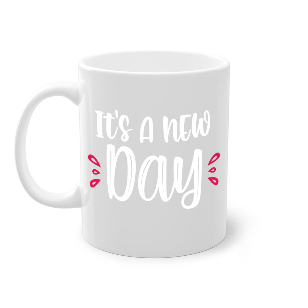 it's a new day style 375#- christmas-Mug / Coffee Cup