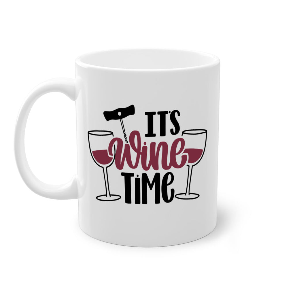 its wine time 46#- wine-Mug / Coffee Cup