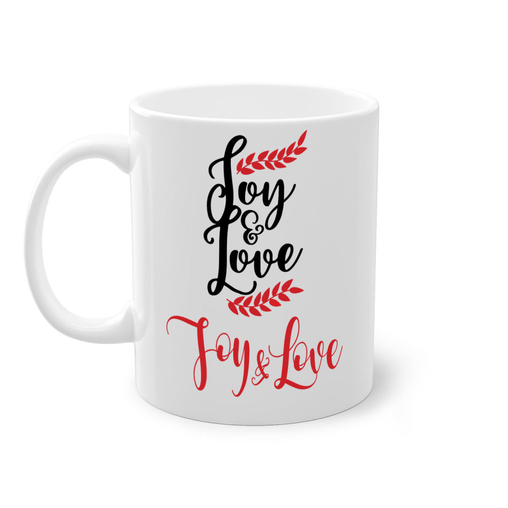 joy and love style 405#- christmas-Mug / Coffee Cup