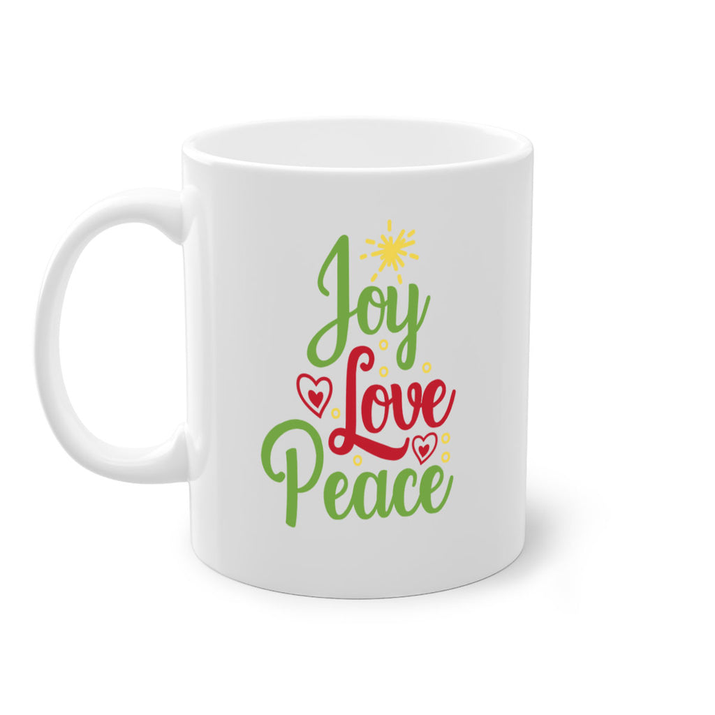 joy love peacee 243#- christmas-Mug / Coffee Cup