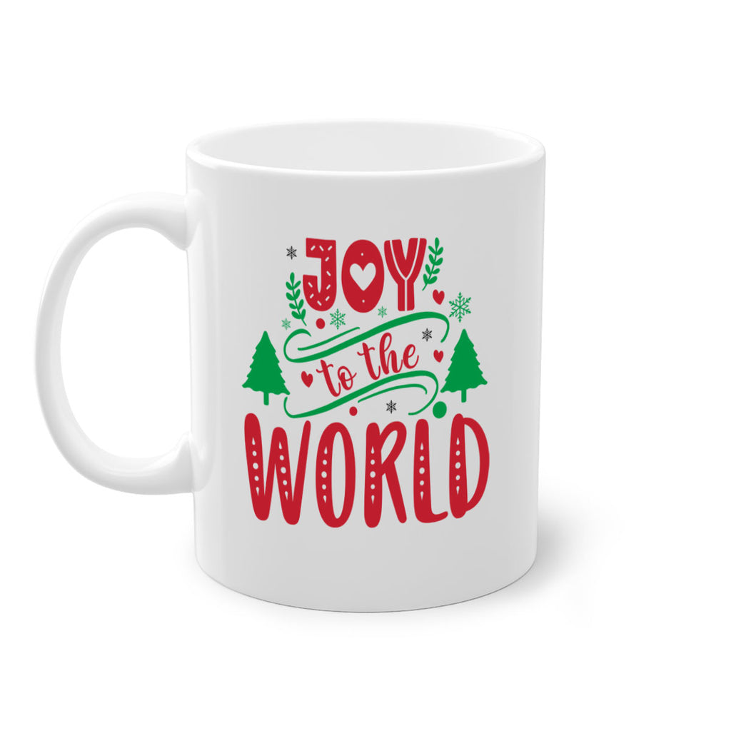 joy to the world style 411#- christmas-Mug / Coffee Cup