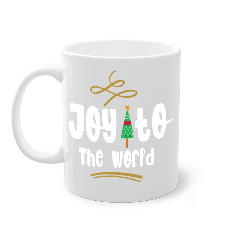 joy to the world style 412#- christmas-Mug / Coffee Cup