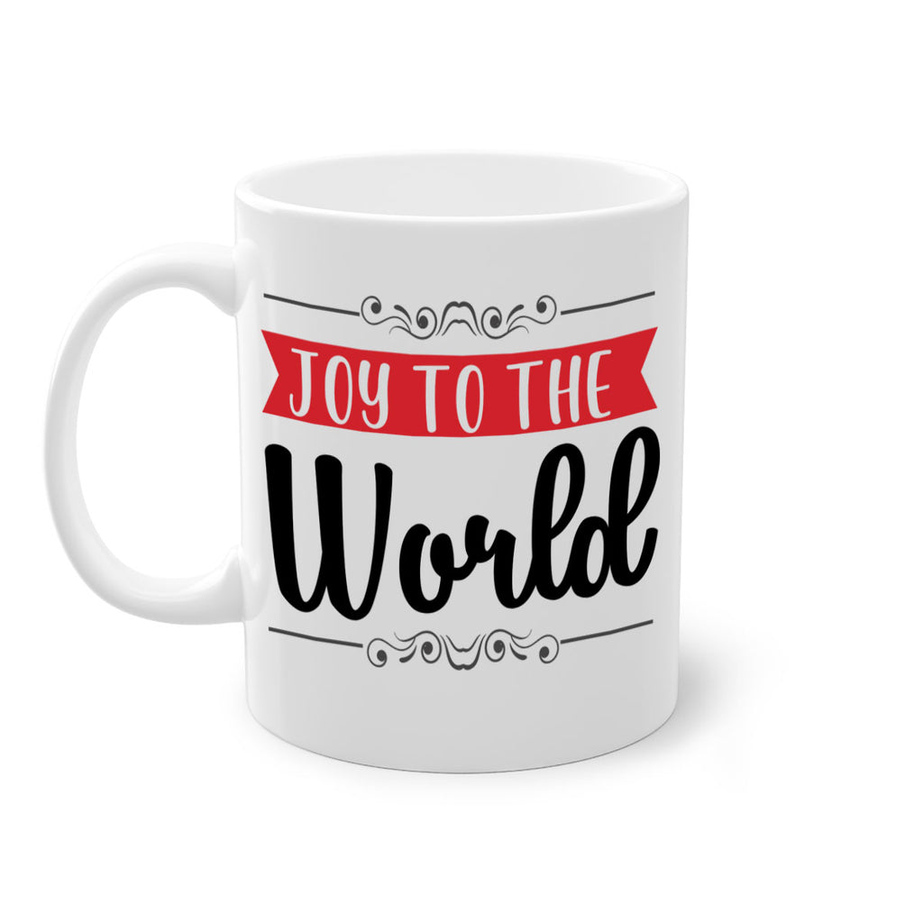 joy to the world style 413#- christmas-Mug / Coffee Cup