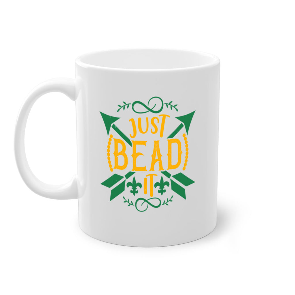 just bead it 56#- mardi gras-Mug / Coffee Cup