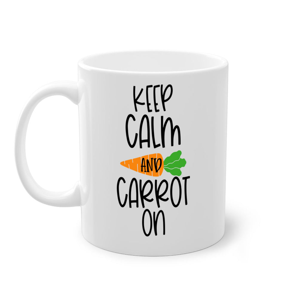 keep calm and carrot on 18#- easter-Mug / Coffee Cup