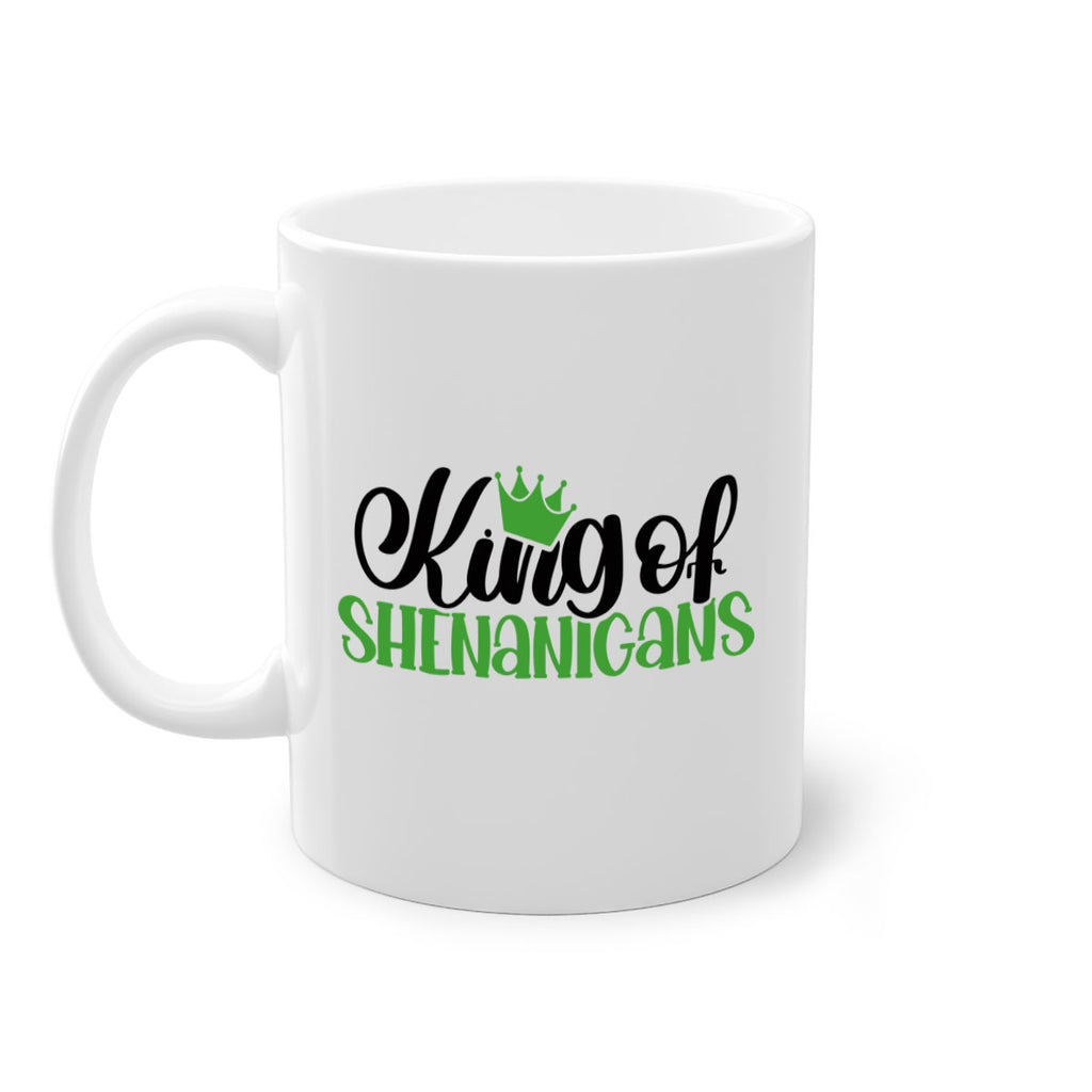 king Of Shenanigans Style 74#- St Patricks Day-Mug / Coffee Cup