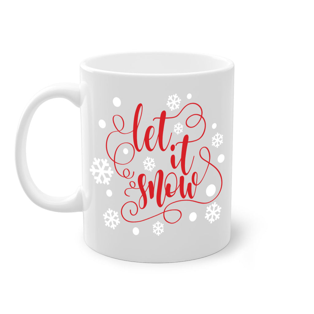 let it snow style 435#- christmas-Mug / Coffee Cup