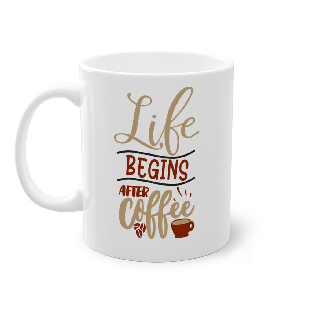 life begins after coffee 210#- coffee-Mug / Coffee Cup