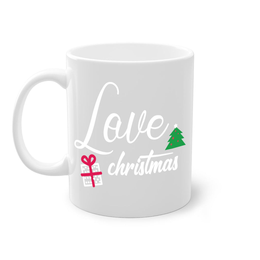 love christmas style 444#- christmas-Mug / Coffee Cup