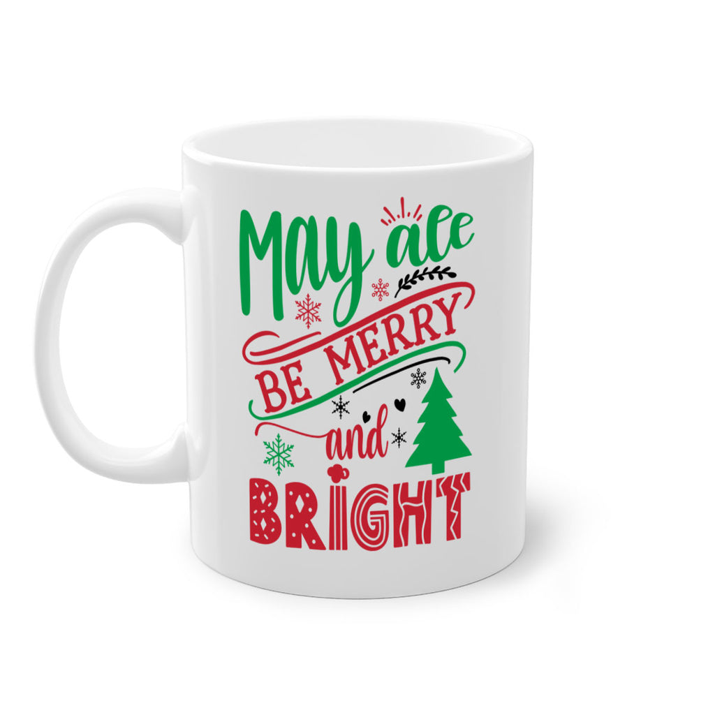 may all be merry and bright style 451#- christmas-Mug / Coffee Cup