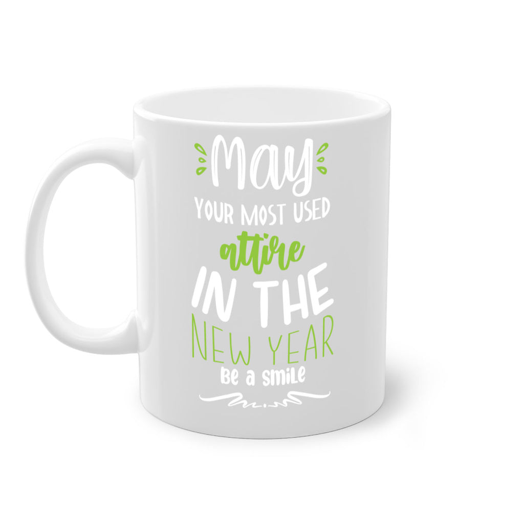 may your most used attire in the new year be a smile style 463#- christmas-Mug / Coffee Cup