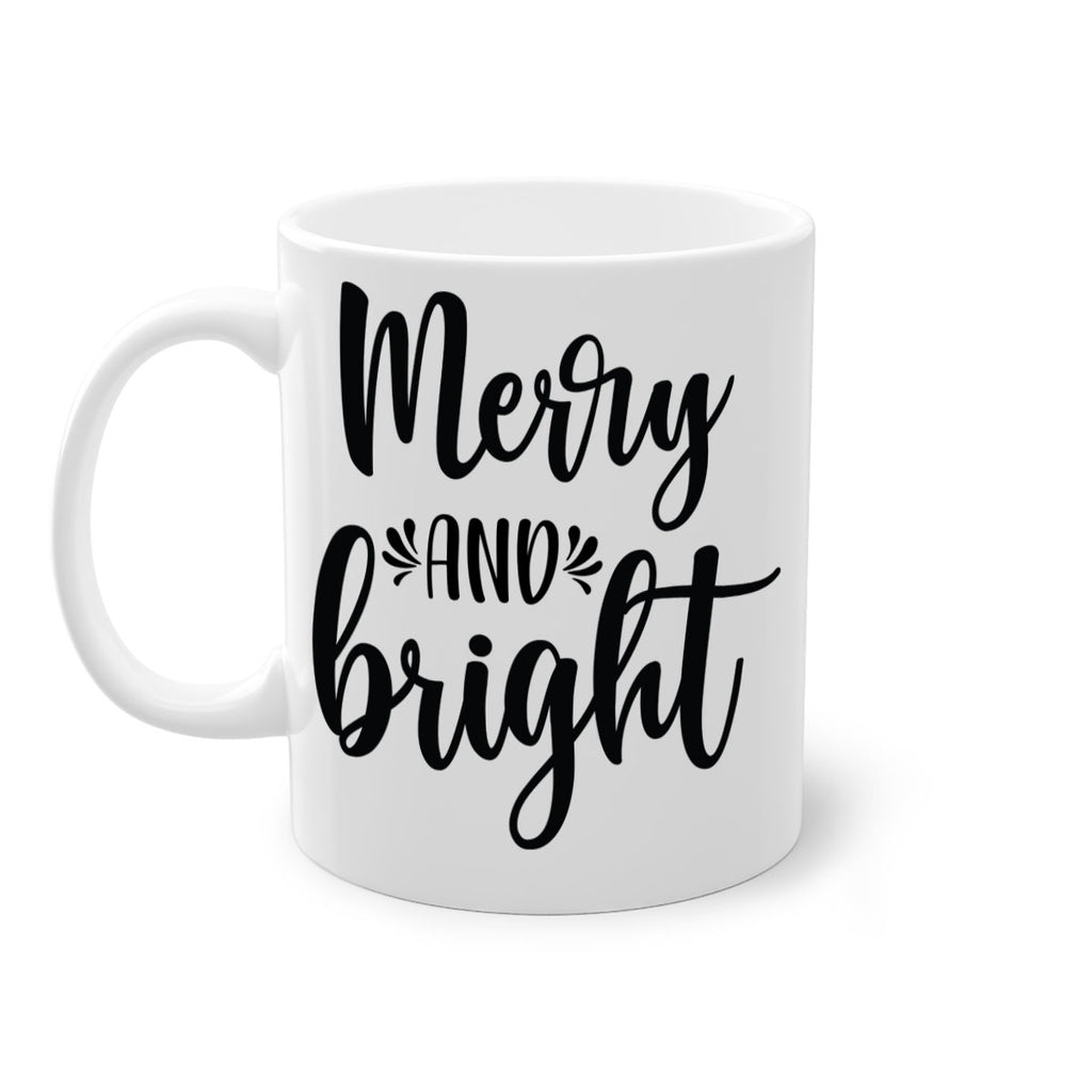 merry and bright style 472#- christmas-Mug / Coffee Cup