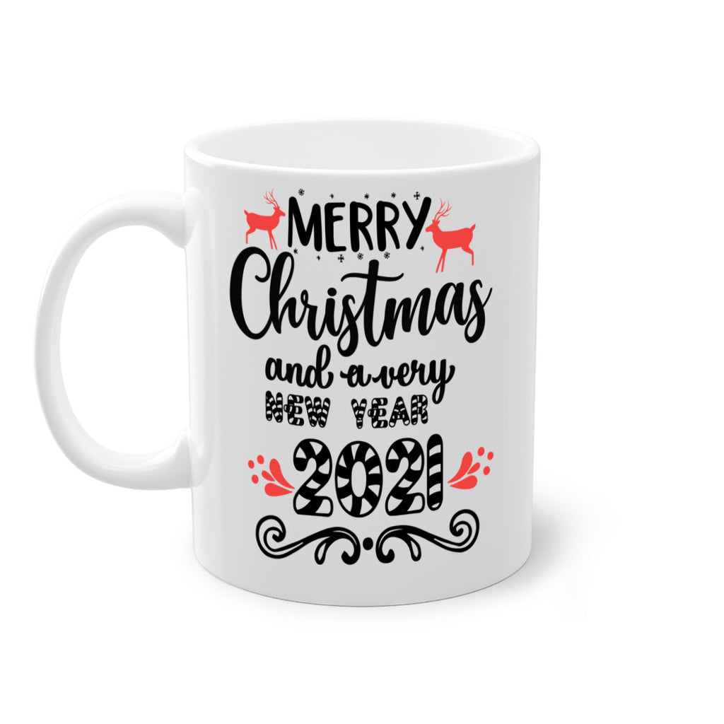 merry christmas and a very happy new year style 487#- christmas-Mug / Coffee Cup