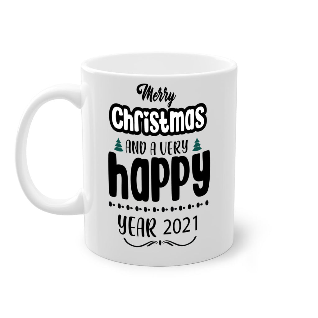 merry christmas and a very happy new year style 488#- christmas-Mug / Coffee Cup