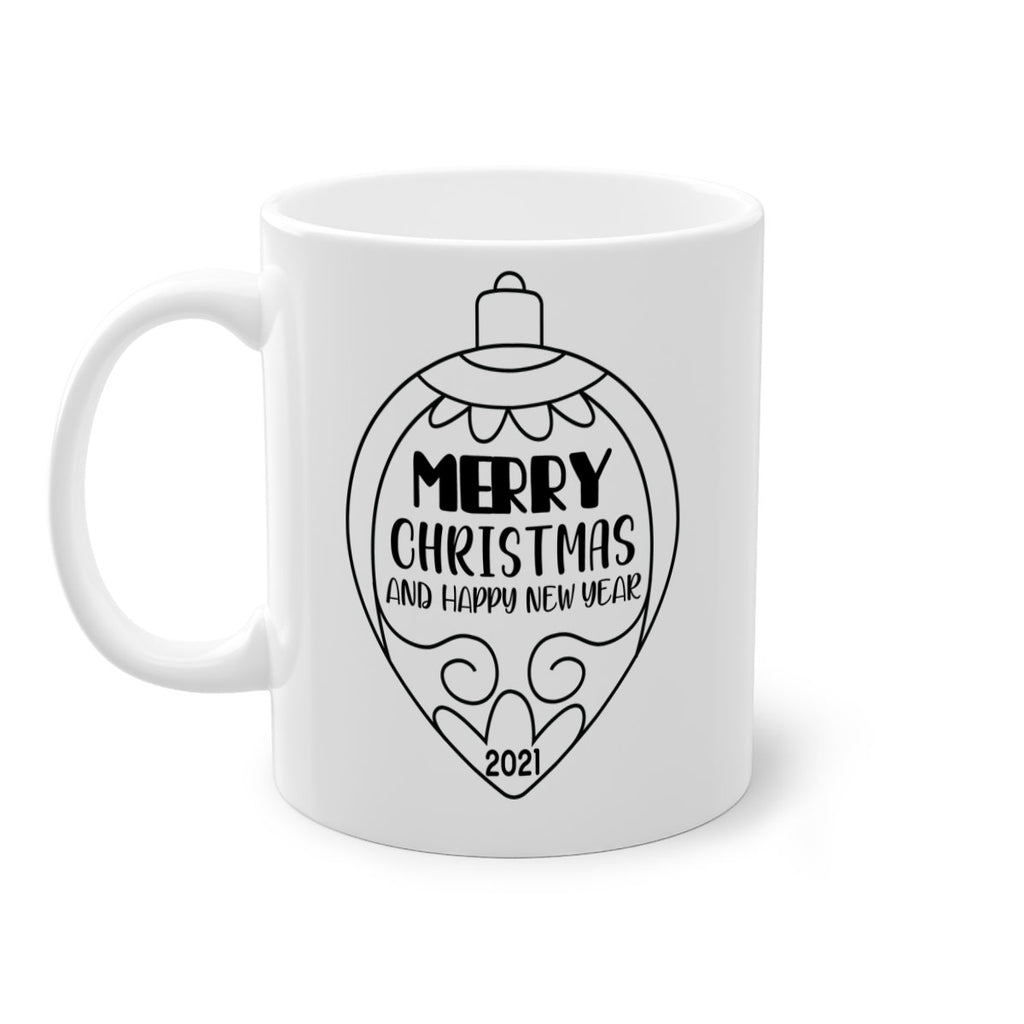 merry christmas enjoy the holiday style 497#- christmas-Mug / Coffee Cup