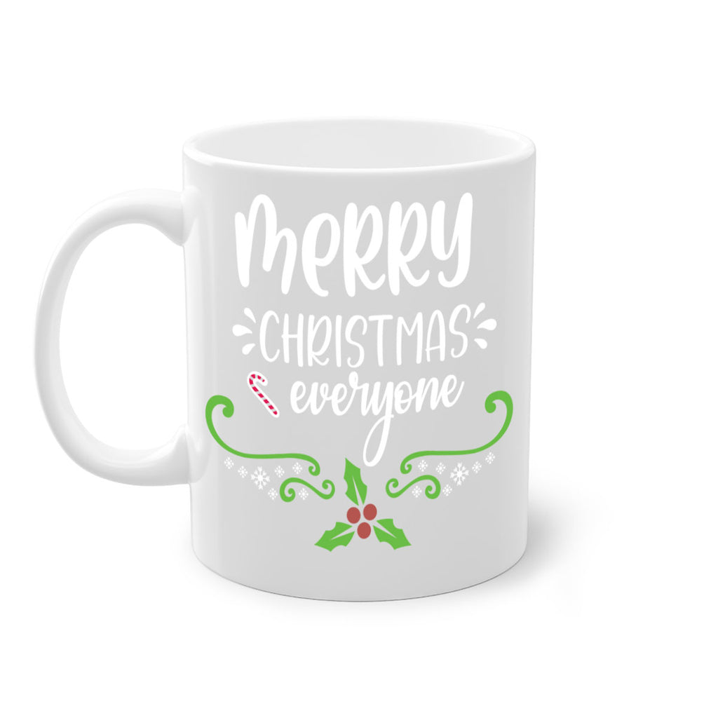 merry christmas everyone style 501#- christmas-Mug / Coffee Cup