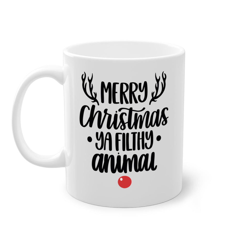 merry christmas ya filthy animal 83#- christmas-Mug / Coffee Cup