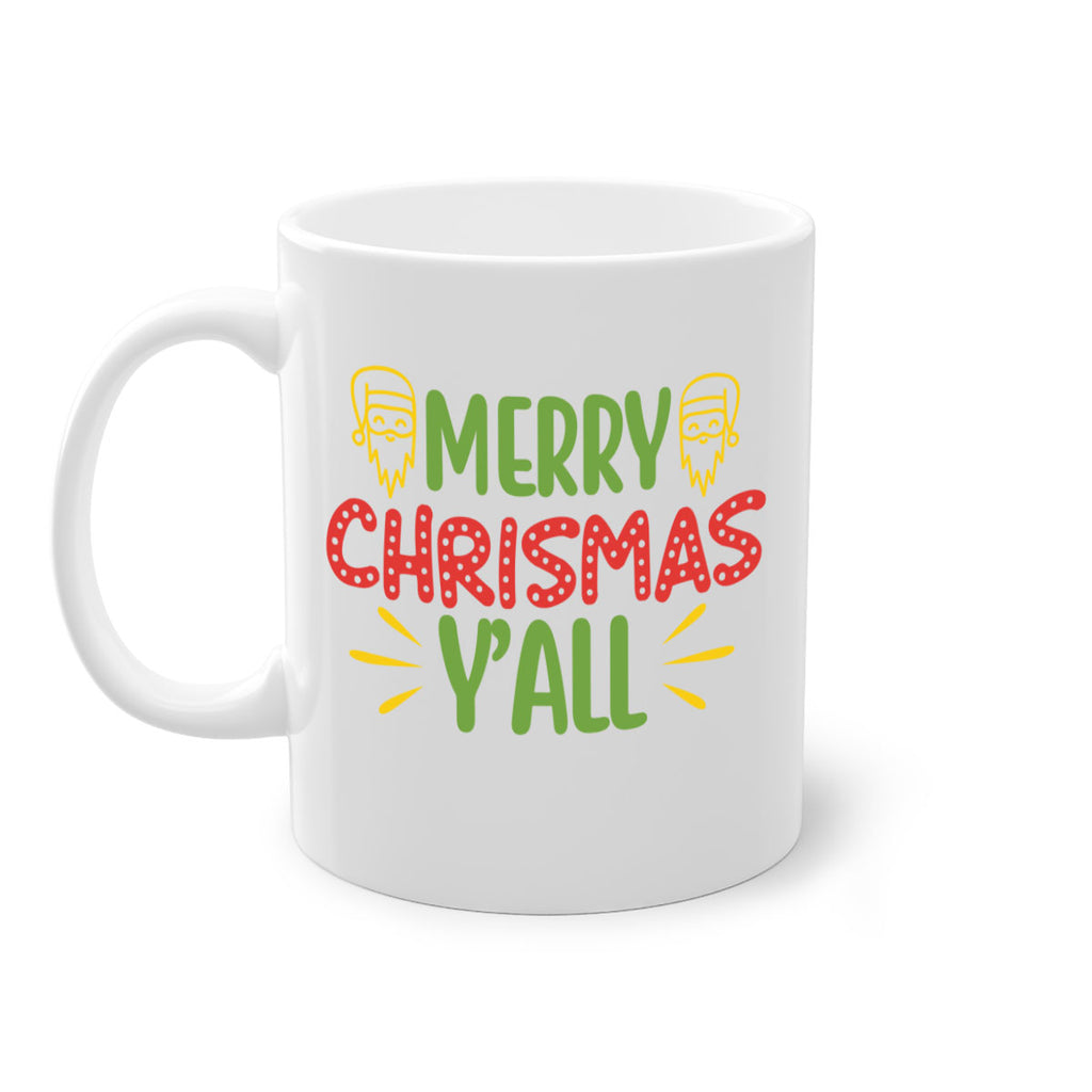 merry christmas yall 225#- christmas-Mug / Coffee Cup