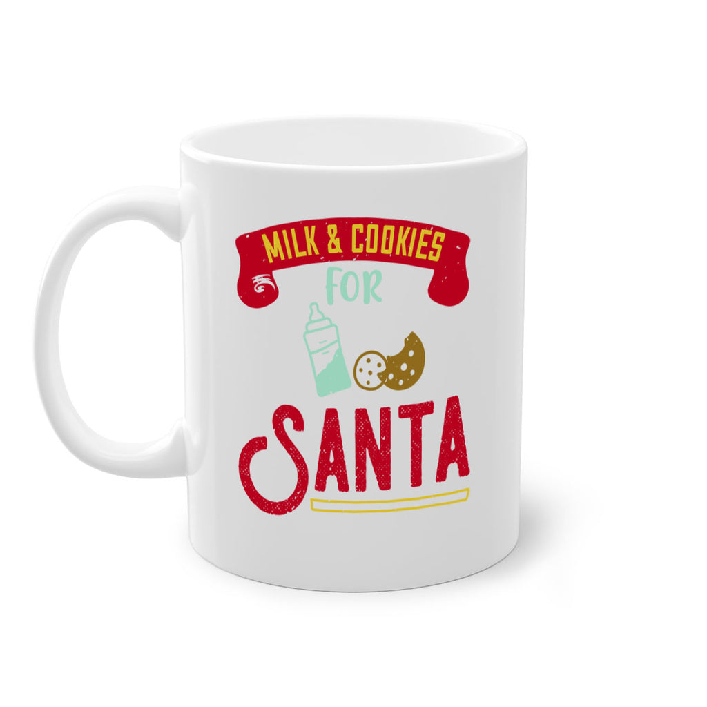 milk cookies for santa 383#- christmas-Mug / Coffee Cup