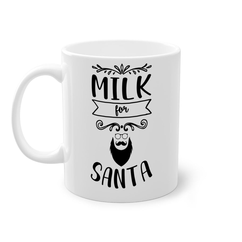 milk for santa style 513#- christmas-Mug / Coffee Cup