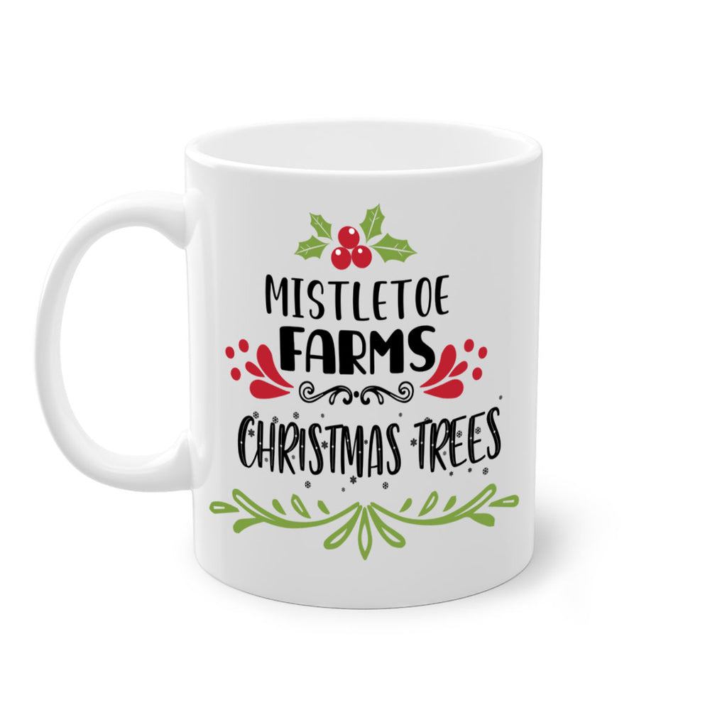 mistletoe farms christmas trees style 514#- christmas-Mug / Coffee Cup