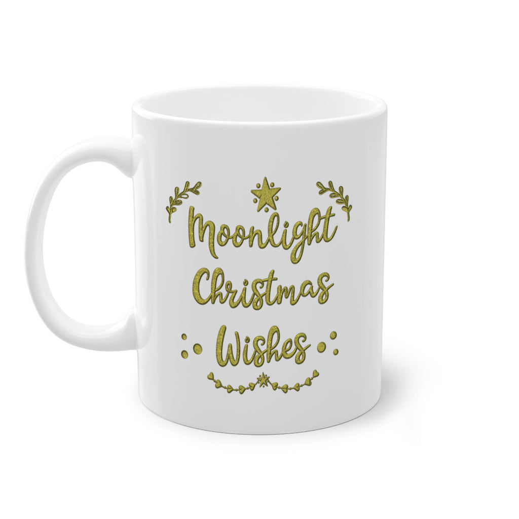 moonlight christmas wishes green 456#- christmas-Mug / Coffee Cup