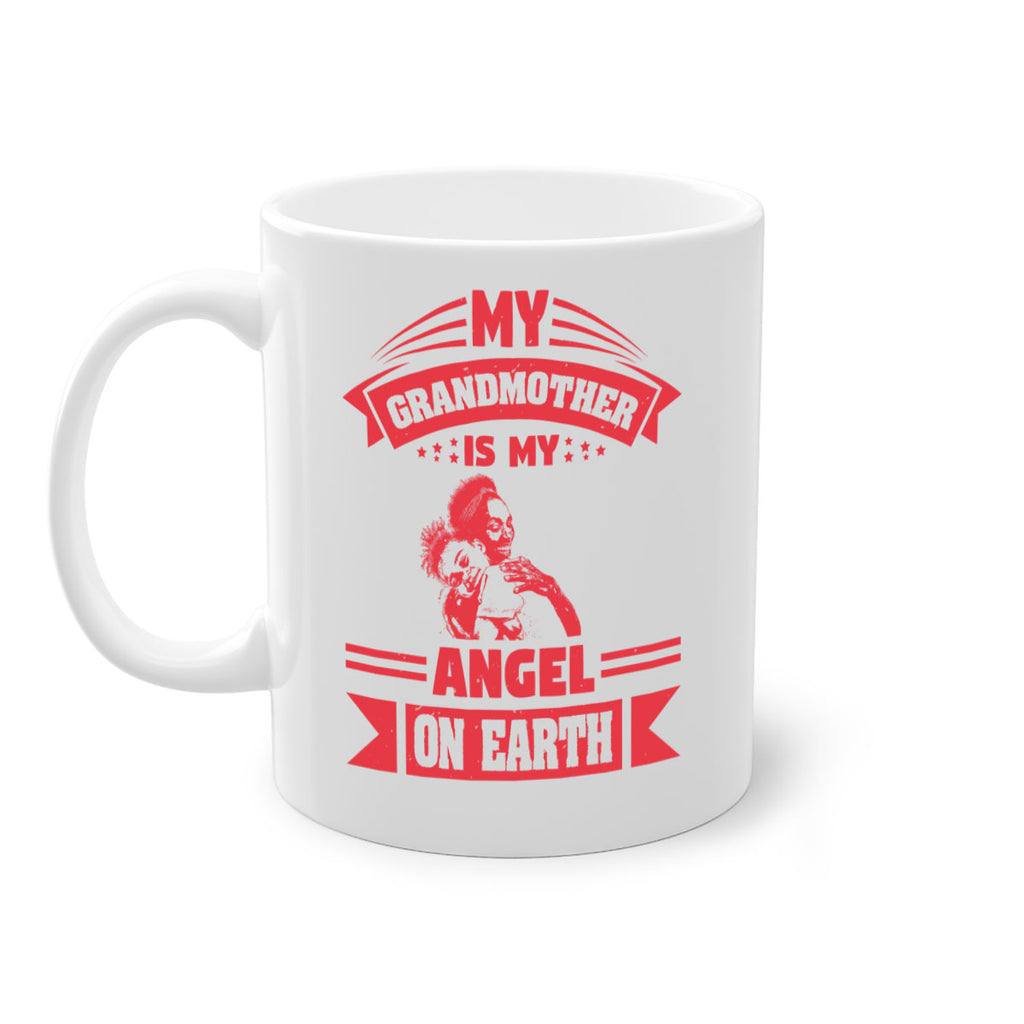 my grandmother is my angel on earth 40#- mothers day-Mug / Coffee Cup