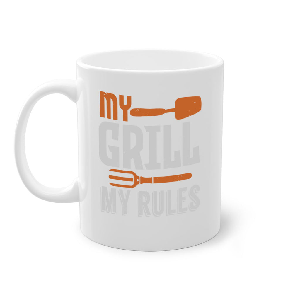 my grill my rules 20#- bbq-Mug / Coffee Cup