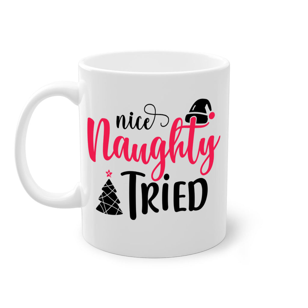 nice naughty i tried style 540#- christmas-Mug / Coffee Cup