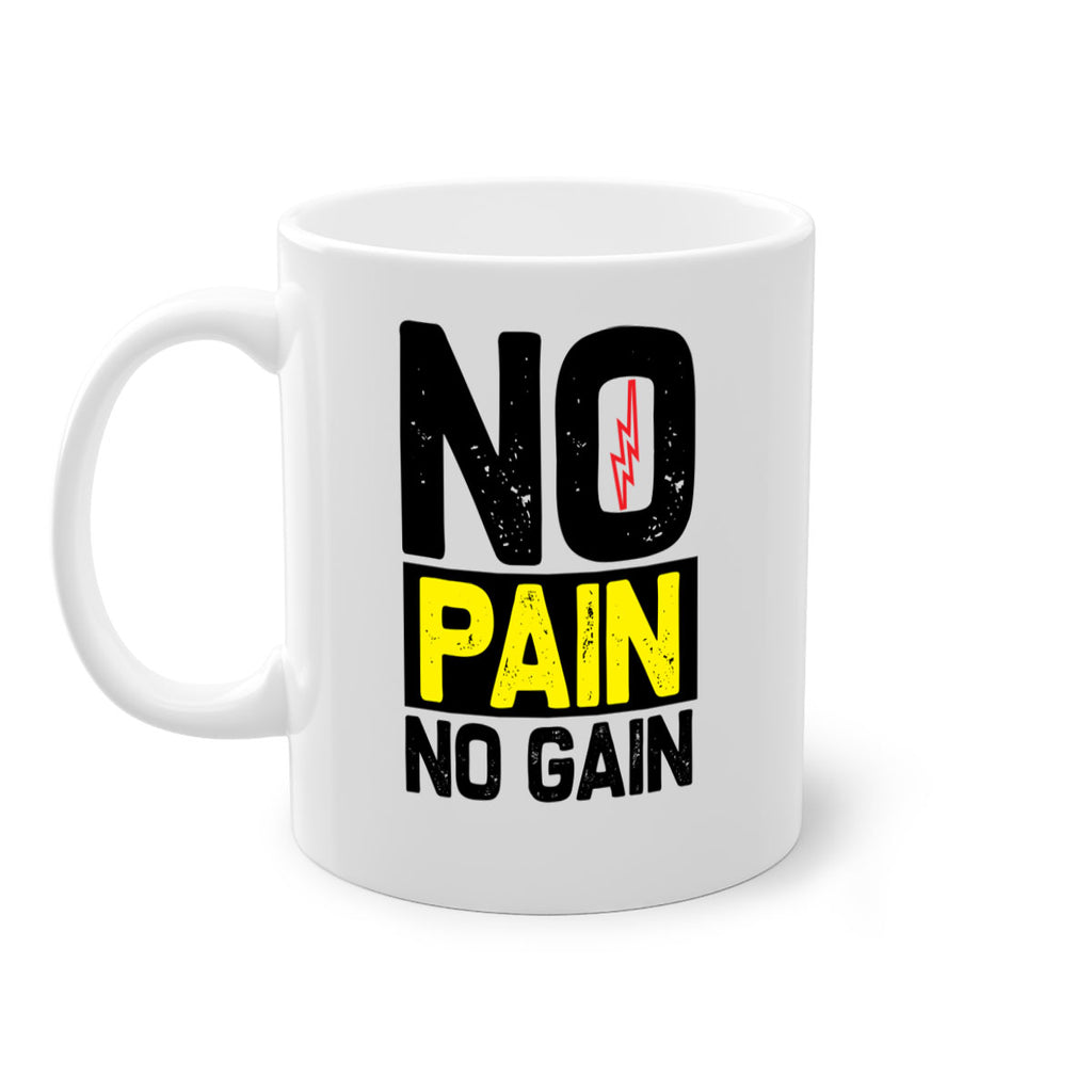 no pain no gain 5#- gym-Mug / Coffee Cup