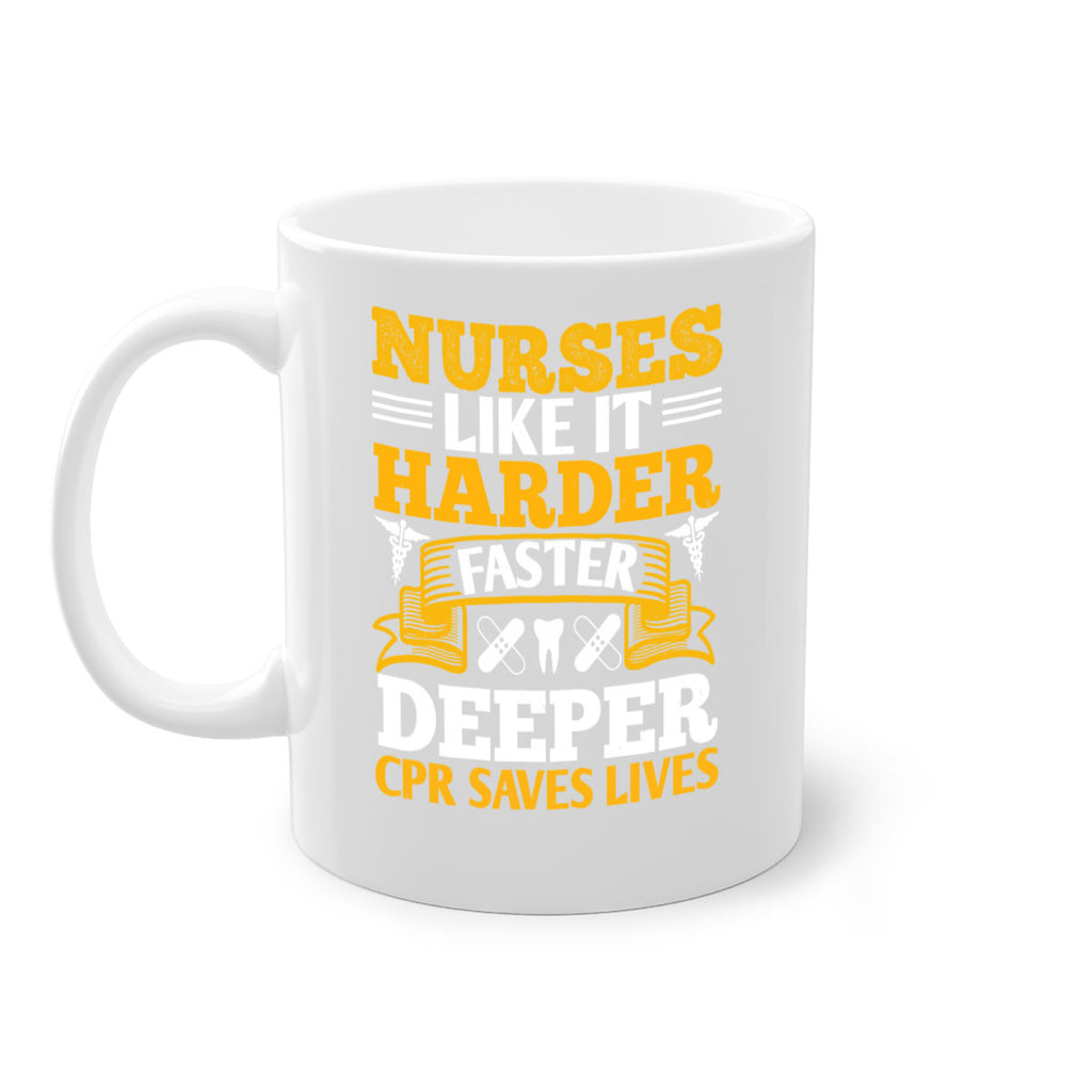 nurses like it harder Style 269#- nurse-Mug / Coffee Cup