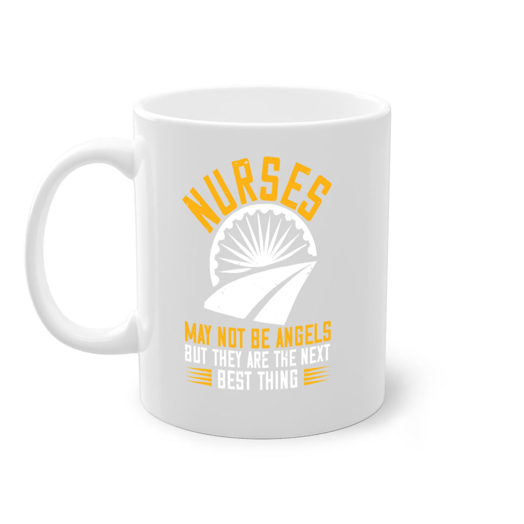 nurses may not be angels Style 265#- nurse-Mug / Coffee Cup