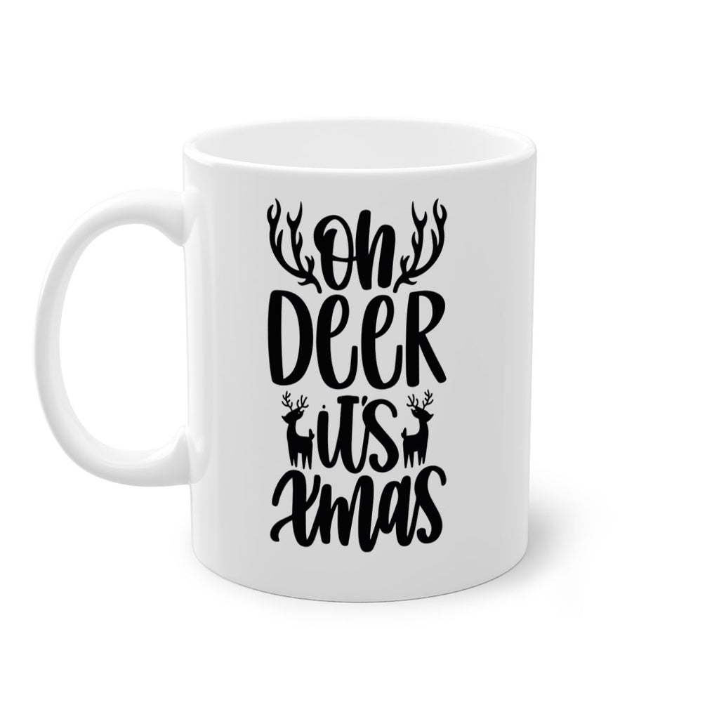 oh deer its xmas gold 69#- christmas-Mug / Coffee Cup