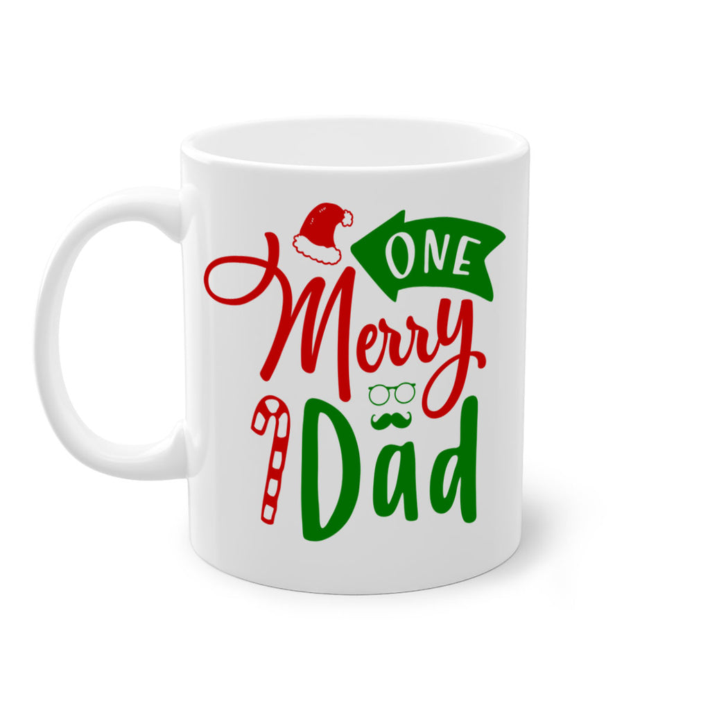 one merry dad style 568#- christmas-Mug / Coffee Cup