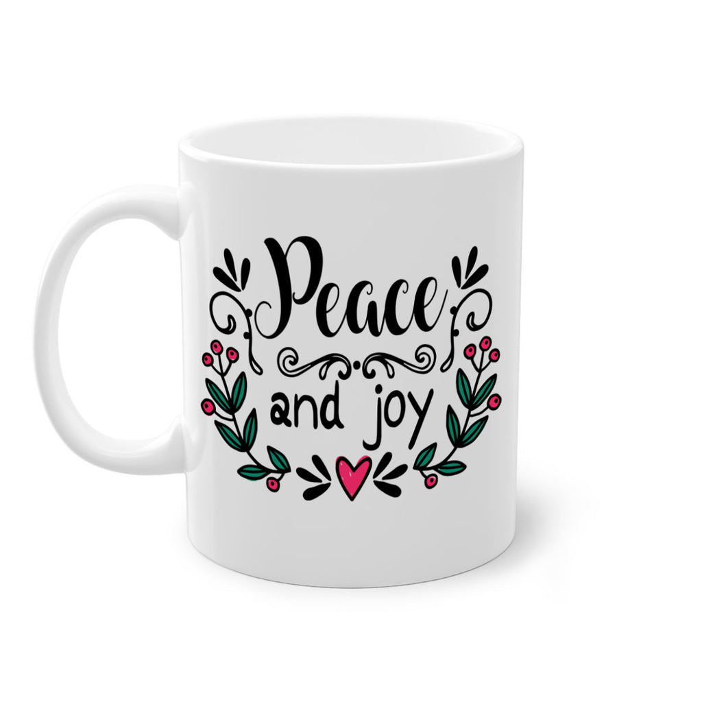 peace and joy style 582#- christmas-Mug / Coffee Cup