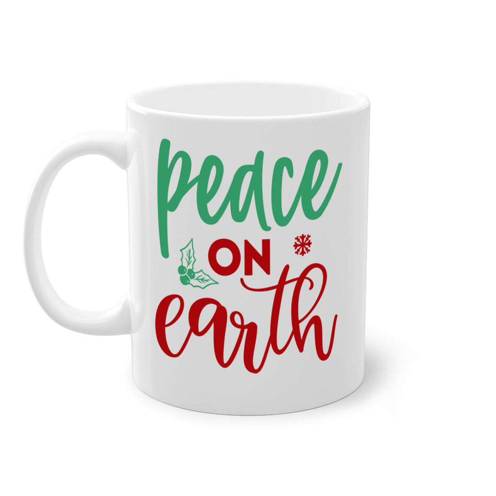 peace on earth style 584#- christmas-Mug / Coffee Cup