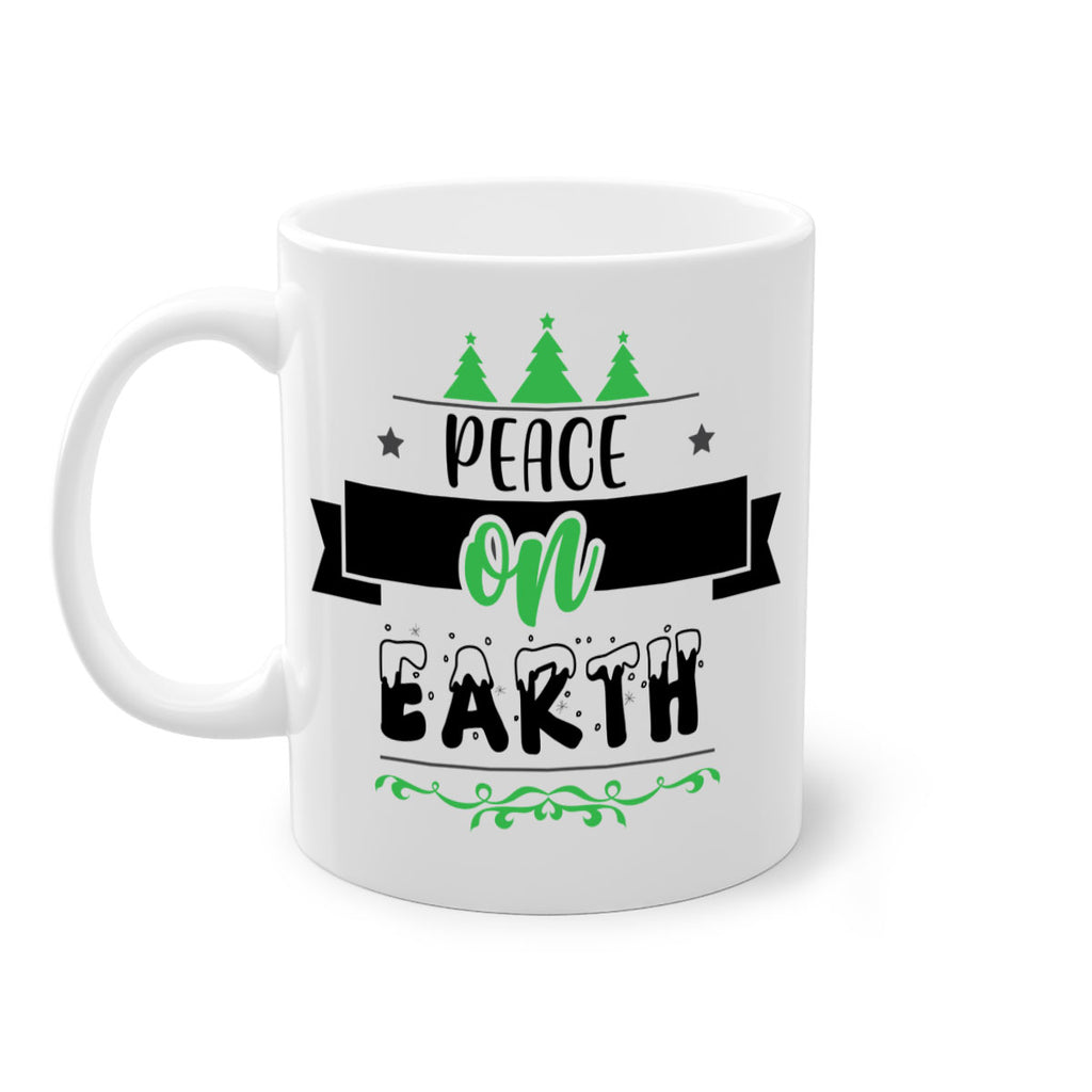 peace on earth style 585#- christmas-Mug / Coffee Cup