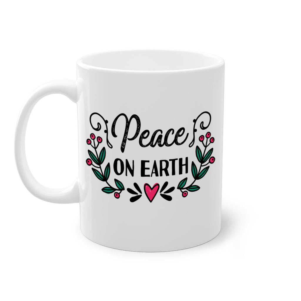 peace on earth style 586#- christmas-Mug / Coffee Cup