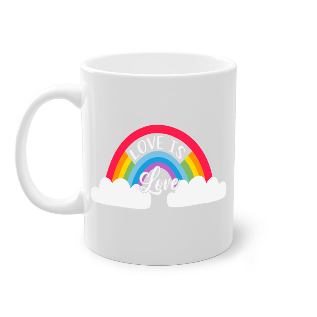 rainbow lgbt love is love 28#- lgbt-Mug / Coffee Cup