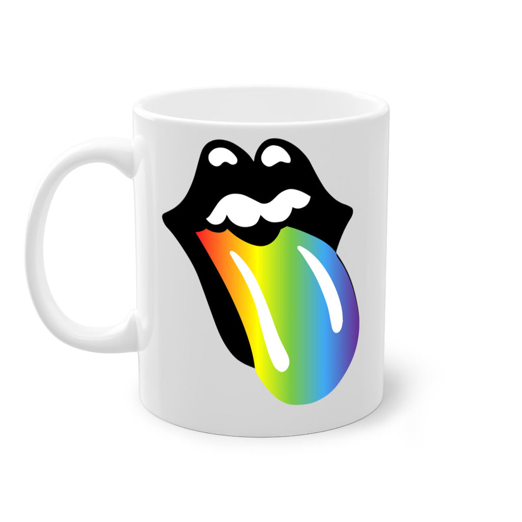 rainbow mouth and tongue 5#- lgbt-Mug / Coffee Cup